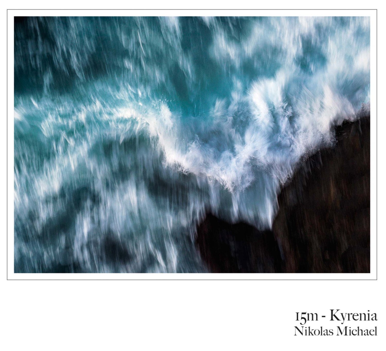15m – Kyrenia by Nikolas Michael (color photography, fine art photography, wave, seascape, Cyprus, Mediterranean, wild water)